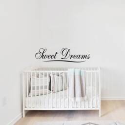Sweet Dreams Vinyl Wall Decal - Nursery Decor - thumbnail 2