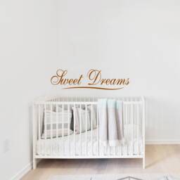 Sweet Dreams Vinyl Wall Decal - Nursery Decor - thumbnail 3