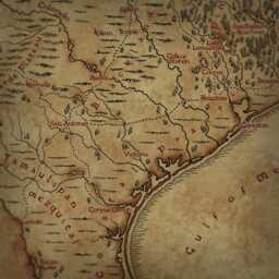 Fantasy Map Of Texas Vintage Style Texas State Art Print - thumbnail 3