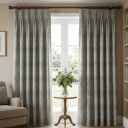 Custom Made William Morris Willow Bough Mist Blackout/Lining Curtains Pinch /Triple Pleat - thumbnail 1