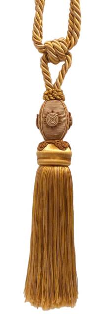 "D??copro Curtain & Drapery Tassel Tieback, Length 10"" - 25cm, Spread 30" - image 1