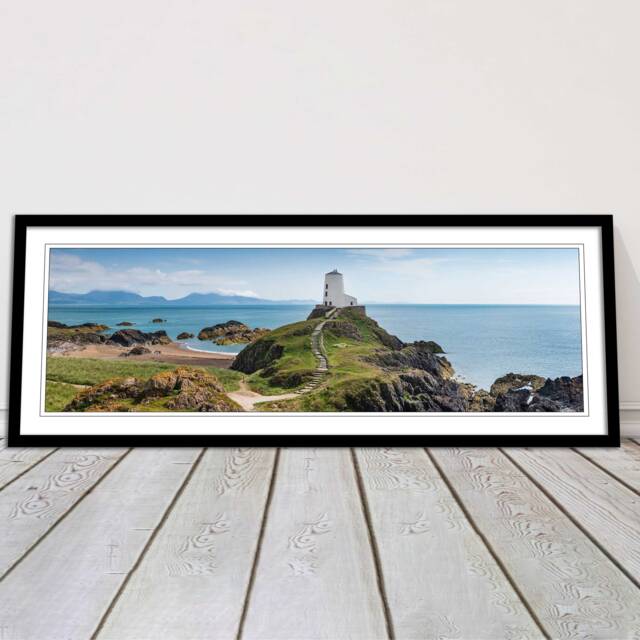 Llanddwyn Island & Lighthouse, Anglesey, North Wales. Framed Picture in A Choice Of Styles - image 1