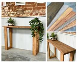 Rabil // Scandinavian Entryway Console Table/Radiator Cover