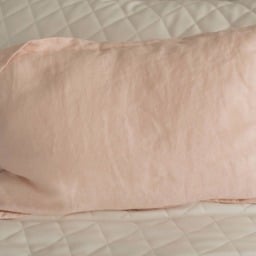 Oxford Style Pure Linen Pillow Case/Washed Linen Soft Natural Bedding Christmas Gift Light Cream Color - thumbnail 3