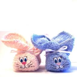 Embroidered Boo Bunnys - Great Shower Gift