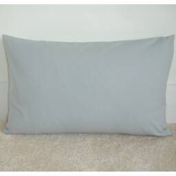 "10x16 Tempur Travel Pillow Cover White Grey Black Cotton Sateen Thread Count Small 40x26cm Gray Oblong Case Pillowcase 16""x10" - thumbnail 2