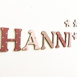Wooden Name Letters, Nursery Decor, Baby Room, Wall Art - thumbnail 2