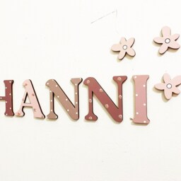 Wooden Name Letters, Nursery Decor, Baby Room, Wall Art - thumbnail 3