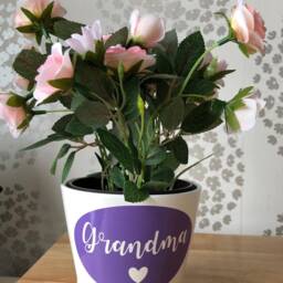 Personalised Plant Pot Grandma Gift - Nana Nana-Nanna-Nannie-Grandma-Granny-Mummy-Mum-Mother-Nannan Planter - thumbnail 3