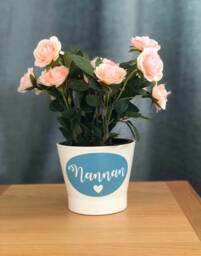 Personalised Plant Pot Grandma Gift - Nana Nana-Nanna-Nannie-Grandma-Granny-Mummy-Mum-Mother-Nannan Planter - thumbnail 1