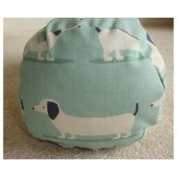 "Dachshund Bolster Pillow Cylinder Cover Sausage Dog Cushion Sham Case 6"" 8"" 9"" 10"" 12"" 16"" 18"" 20"" 24" - thumbnail 3