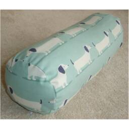 "Dachshund Bolster Pillow Cylinder Cover Sausage Dog Cushion Sham Case 6"" 8"" 9"" 10"" 12"" 16"" 18"" 20"" 24" - thumbnail 2