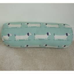 "Dachshund Bolster Pillow Cylinder Cover Sausage Dog Cushion Sham Case 6"" 8"" 9"" 10"" 12"" 16"" 18"" 20"" 24" - thumbnail 1