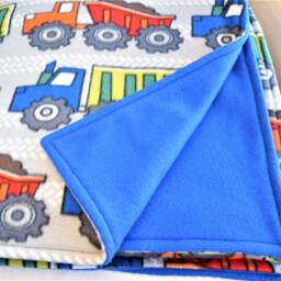 "Fleece Blankets Double Sided - 70"" X 56" - thumbnail 3