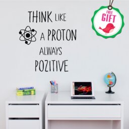 School Decals, Science Classroom Decor, Motivation Quotes Vinyl Lettering For Walls Wall Decals School - thumbnail 1