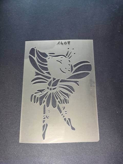 Fairy Stencil, Flexible, Reusable, 125Micron, Wall Decor, Home Decor, Furniture Painting, Card Making, Craft Stencils, Wood Sign, Fabric Paint, Art - image 1