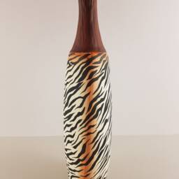 Vase/ Decorative Vase/ Vase From Peru/ Handmade/ Hand-Painted/ Gift Idea/ Christmas/ Clay - thumbnail 3