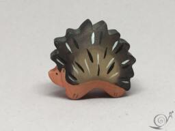 Toy Hoglet Wooden Black White Pink Small Size 3, 5x4, 0x2, 2 cm - Bxhxs Ca. 7, 0 Gr