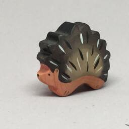 Toy Hoglet Wooden Black White Pink Small Size 3, 5x4, 0x2, 2 cm - Bxhxs Ca. 7, 0 Gr - thumbnail 2