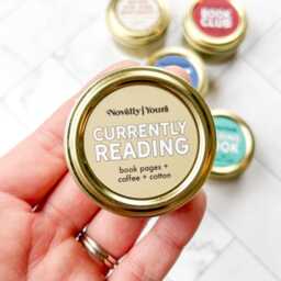 Book Candles - 2Oz Tin Sampler Literary Candles, Travel Size, Bookish Gift - thumbnail 2