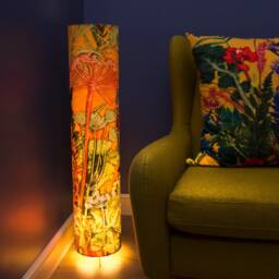 Tropical Sunshine Floor Lamp, Beautiful Interior Mood Lighting, Tall Standing Style, Summer House Style Interior Design