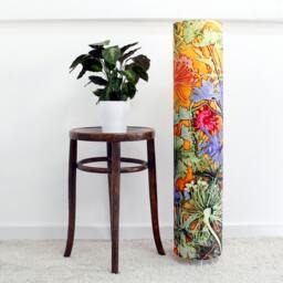 Tropical Sunshine Floor Lamp, Beautiful Interior Mood Lighting, Tall Standing Style, Summer House Style Interior Design - thumbnail 3