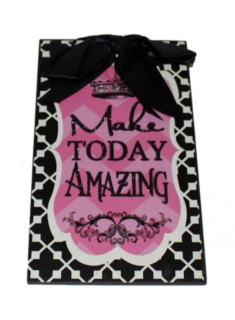 Make Today Amazing Wall Decor - Inspirational Home Sign - image 1