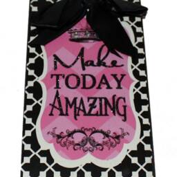 Make Today Amazing Wall Decor - Inspirational Home Sign - thumbnail 2