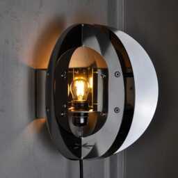 D300 Wall Lamp - Mirror Stainless Steel - thumbnail 4