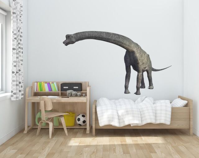 Brachiosaurus Wall Decal - Dinosaur Sticker For Nursery & Playroom Decor Kids Room Art - image 1