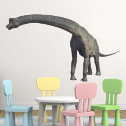 Brachiosaurus Wall Decal - Dinosaur Sticker For Nursery & Playroom Decor Kids Room Art - thumbnail 4