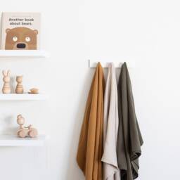 Butterscotch Organic Muslin Baby Swaddle Lightweight Cotton Blanket - thumbnail 3