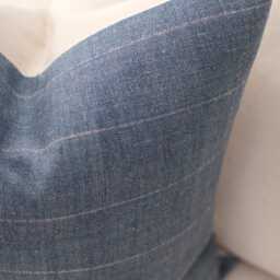 Blue Pillow Combination, Floral Set, Throw Pillows For Couch, Cushion Covers -- Bennet - thumbnail 3