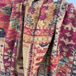 Luxury Reversible Cotton Kantha Quilt Bedding - Handcrafted Indian - thumbnail 2