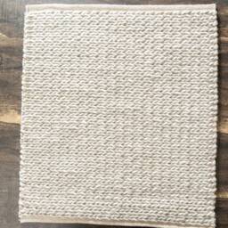 Hand Woven Chunky Braided Knitted, Modern Style Blended Wool Indoor Rug. Entryway Or Runner Customisation Available - The Rug Baket - thumbnail 4