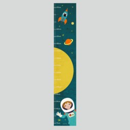 Astronaut Measuring Strip Eco-Print - thumbnail 2