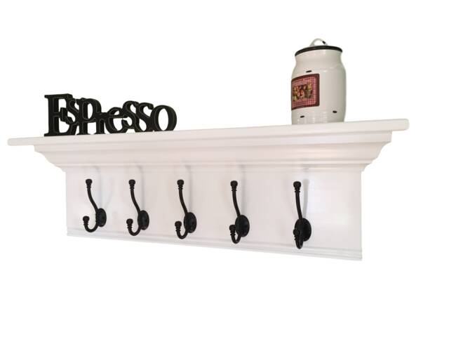 Wall Shelf Coat Rack 35 - image 1