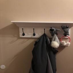 Wall Shelf Coat Rack 35 - thumbnail 3