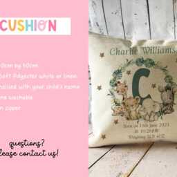 Personalised Kids Worry Monster Pillow, Anxiety Cushion, Children's Mental Health Gift - thumbnail 3
