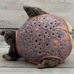 Unique Ceramic Fish Figurine, Collectable Home Decor Sculpture - thumbnail 2