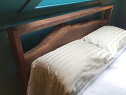 Natural Edge Walnut Bed - thumbnail 1