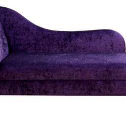 Handmade Extra Large Classic Plum Purple Chaise Longue British Made - thumbnail 2