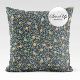 Outdoor Cushion Cover 29 Sizes William Morris Pomegranate & Birds Handmade Trees Leaf Leaves Fruit Waterproof Conservatory Garden - thumbnail 2