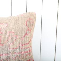 Vintage Turkish Kilim Pillow Cover Bohemian Cushion - 16x16 - thumbnail 3