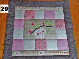 Baby Blanket, Quilt, Patchwork Playmat, Children's Blanket - Available For Immediate Delivery