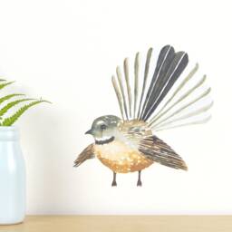 Fantail Wall Decal Small - thumbnail 2