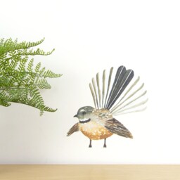 Fantail Wall Decal Small - thumbnail 3