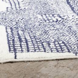 Handmade Boujad Wool Rug Contemporary Moroccan Berber Carpet - thumbnail 3