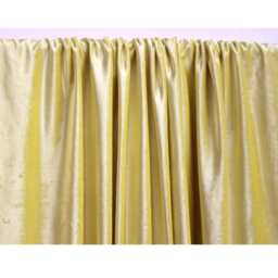 "Yellow Velvet Curtain 52""x84" - thumbnail 2