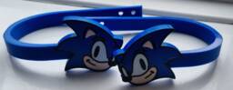 Sonic Curtain Tiebacks, Kids Room Hooks, 3D Printed Blue Hedgehog Holdbacks, Video Game Drapery Hardware, Boys Gamer Nursery Present